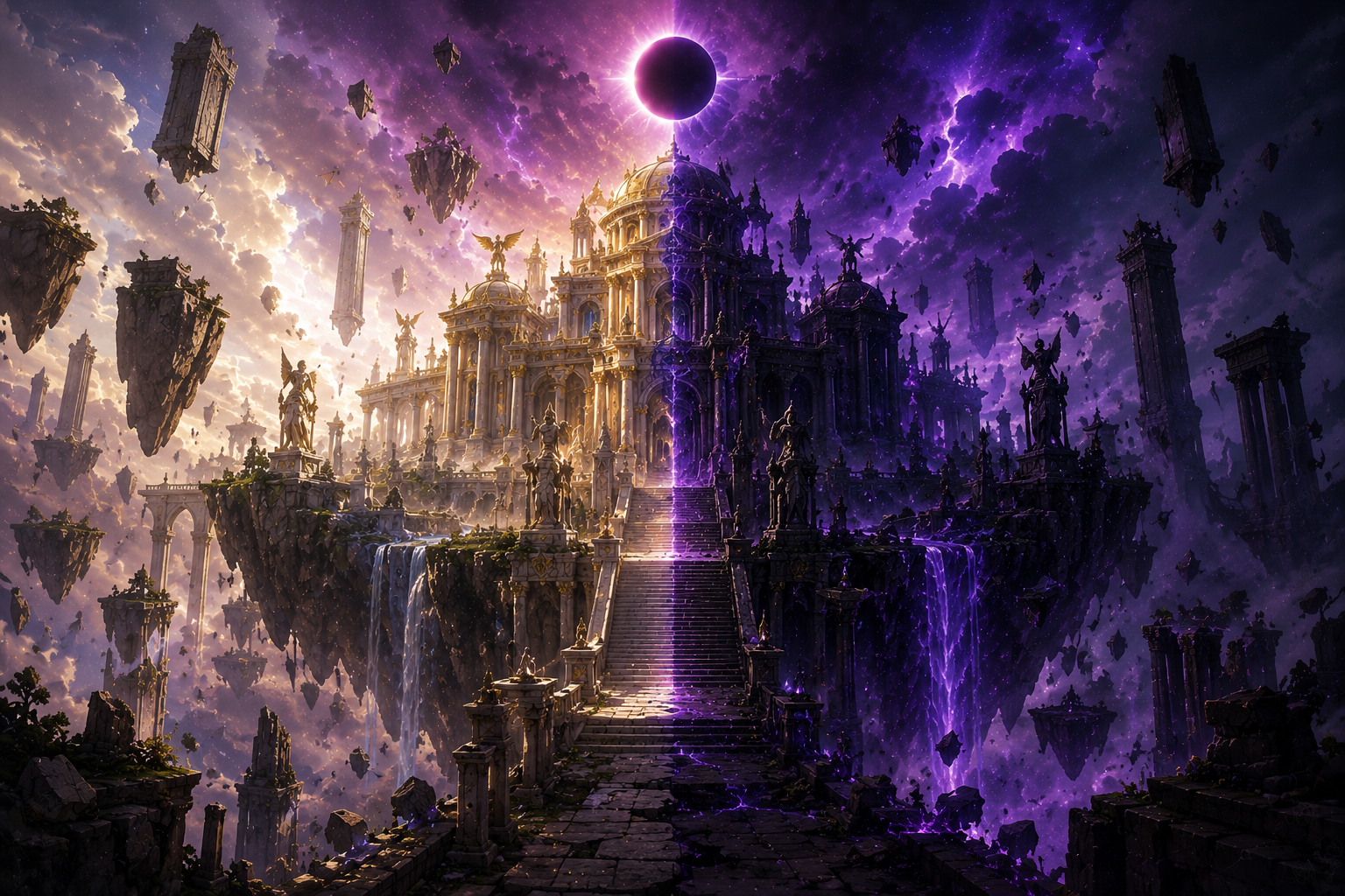 Banner ilustrativo de Santuário do Eclipse