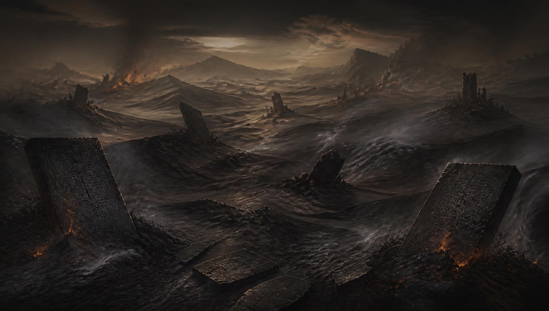 Banner ilustrativo de Deserto de Nomes Queimados